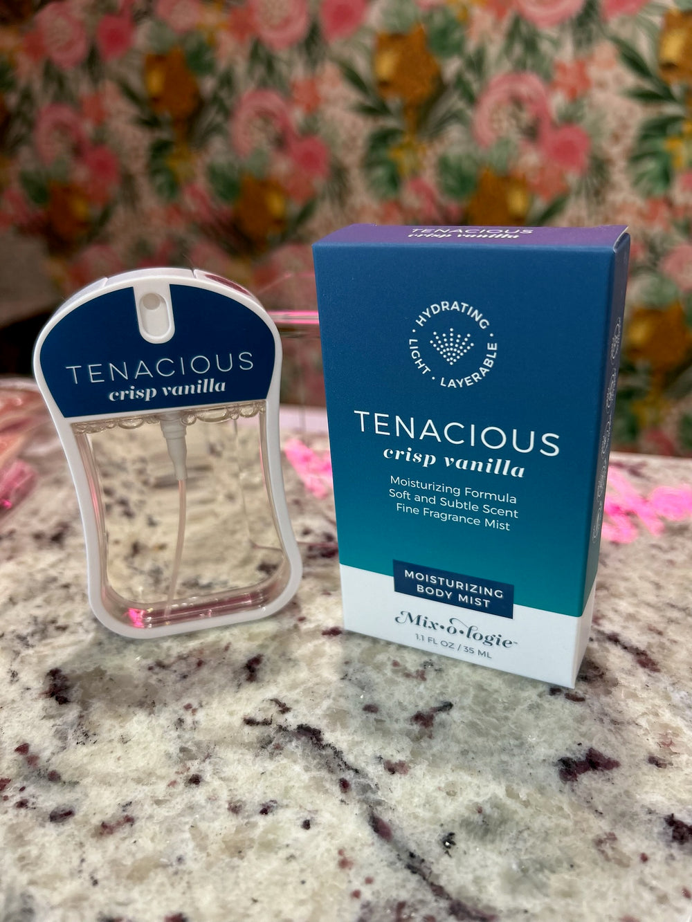 Tenacious (Crisp Vanilla) | Moisturizing Body Mist (35 Ml)