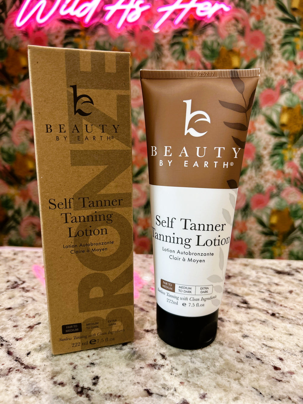 Self Tanner Body Lotion 7.5oz, (2 Shades)