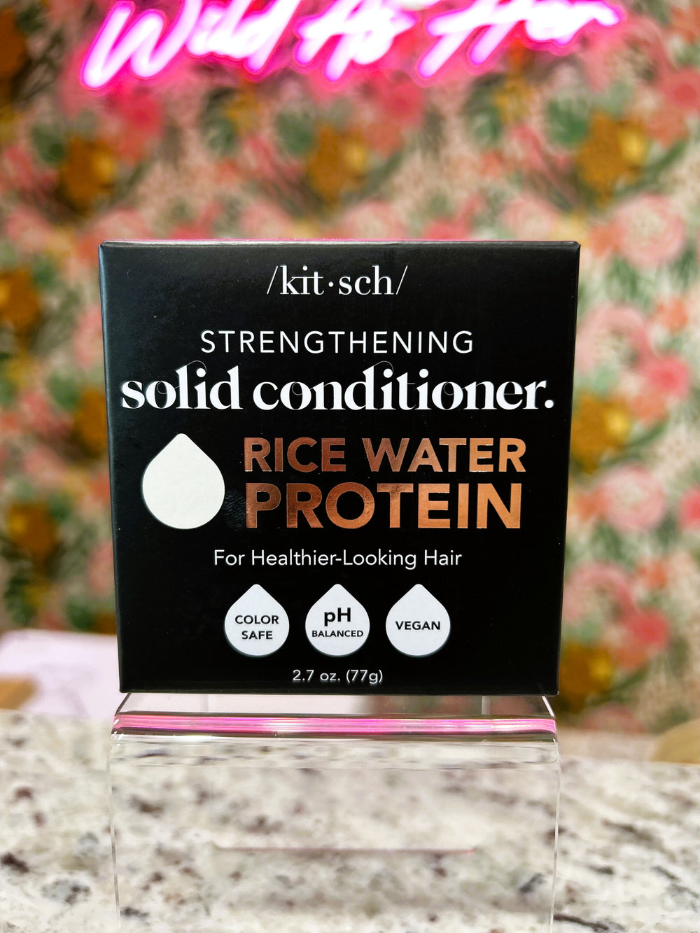 KITSCH Rice Water Protein Conditioner Bar For Hair Growth