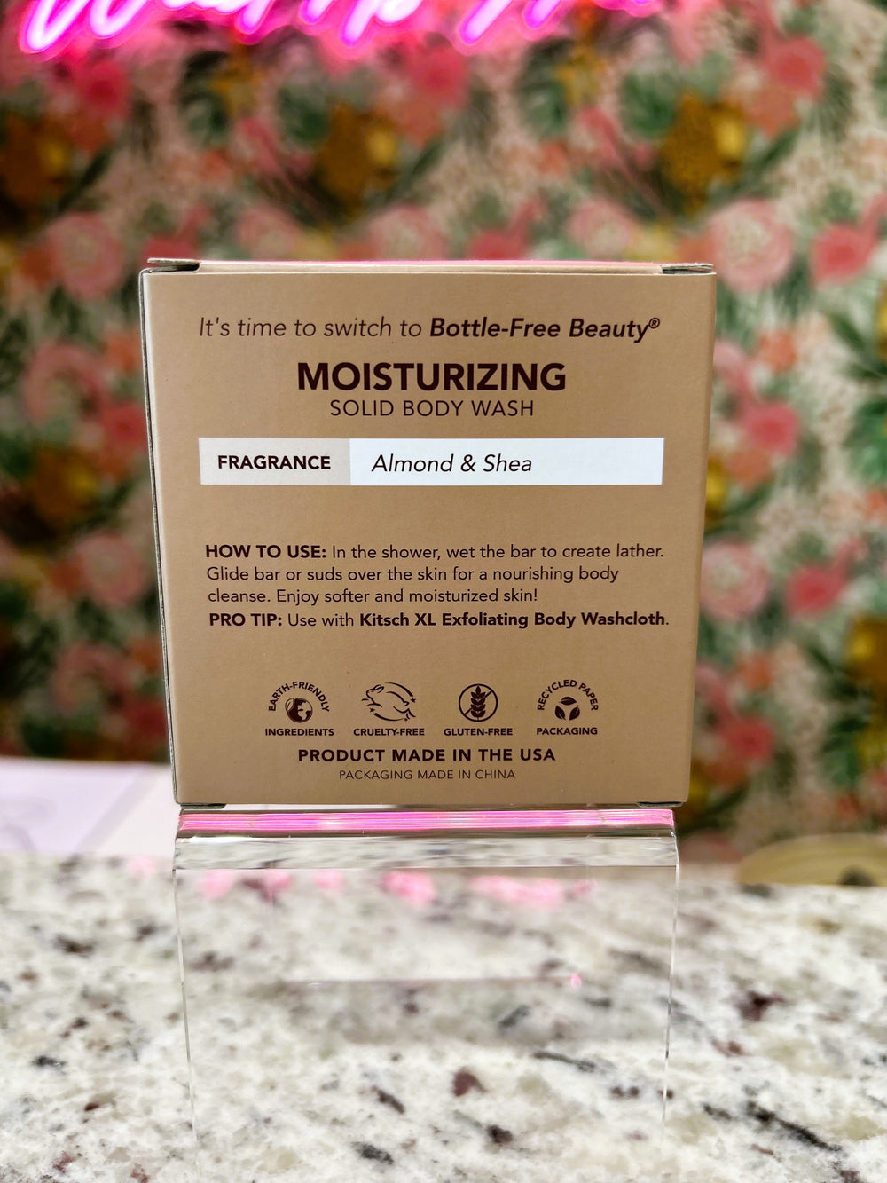 KITSCH Shea Butter Solid Body Wash Bar