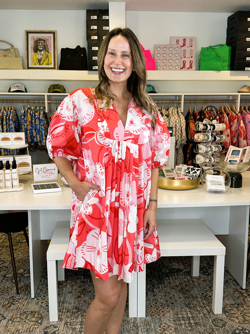 Painted Petals Dress