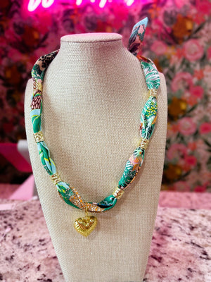 Tahiti Scarf Necklace