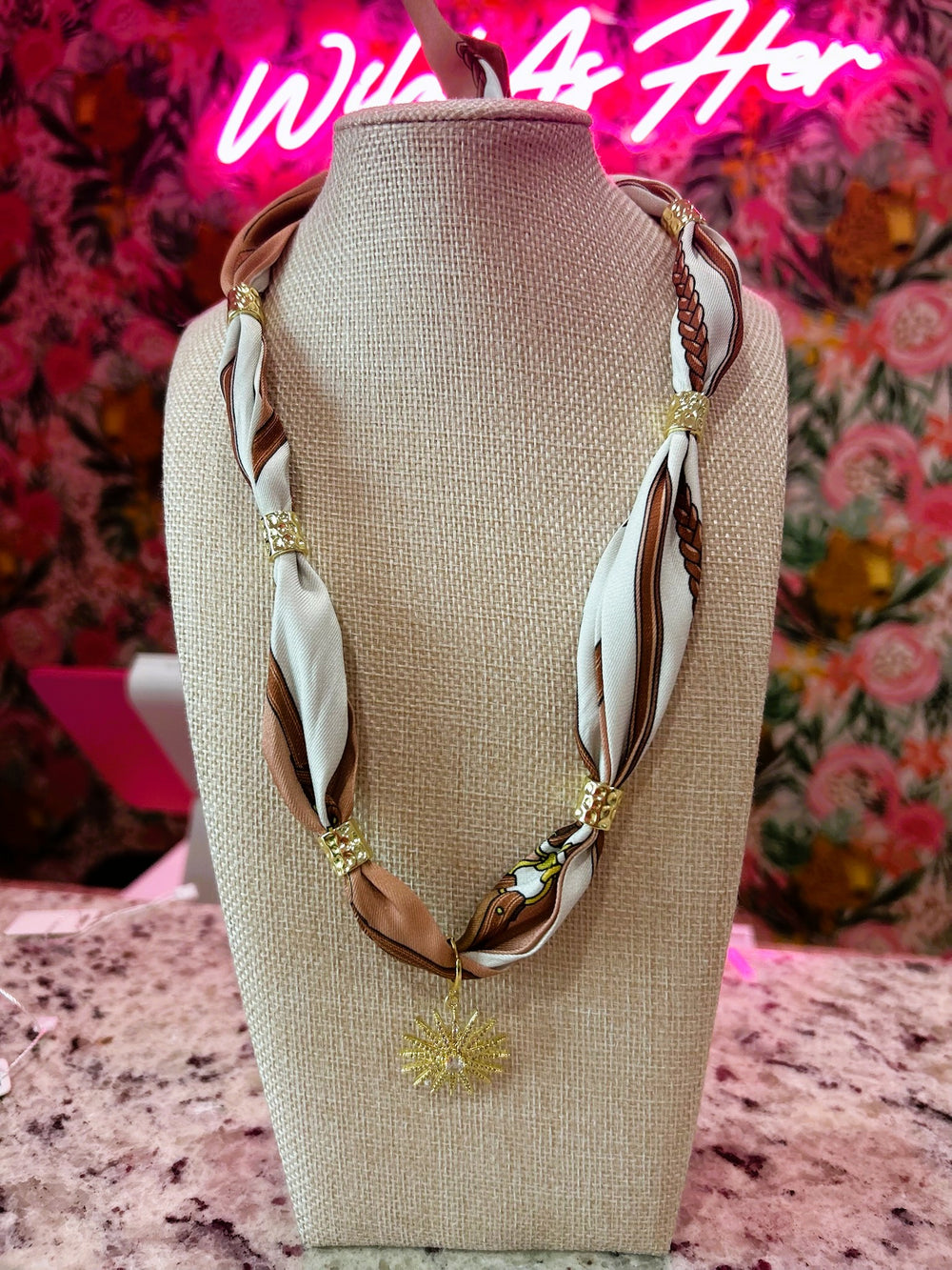 Dakota Scarf Necklace