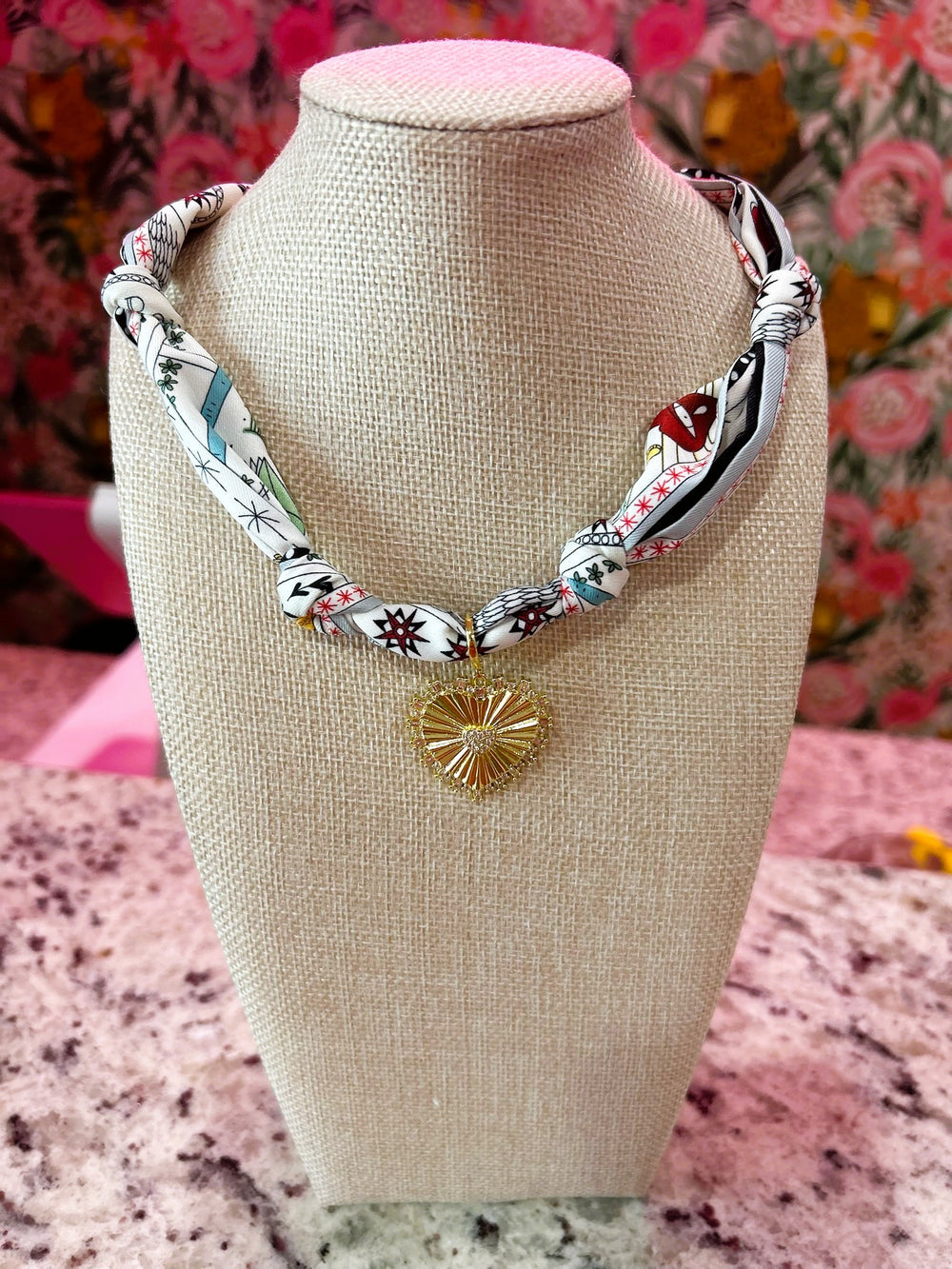 Kyra Scarf Necklace