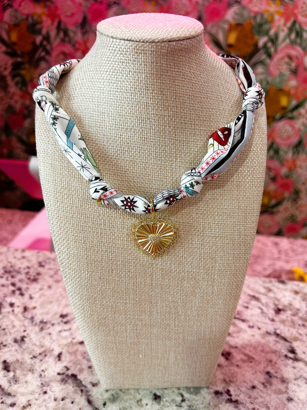 Kyra Scarf Necklace