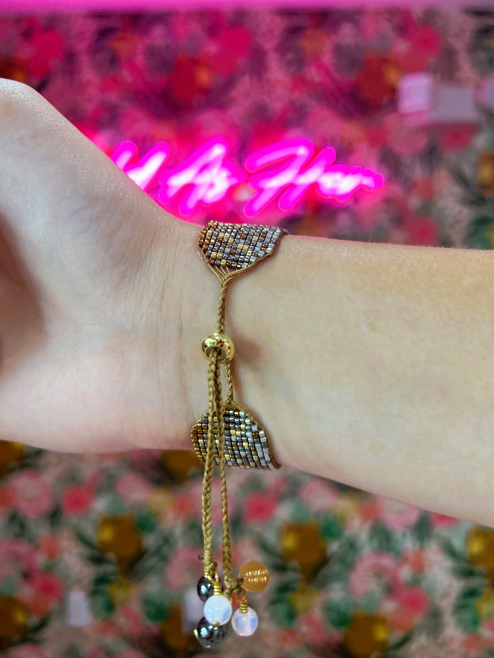 Martha Duran Gold Lace Bracelet – 18K Gold Plated