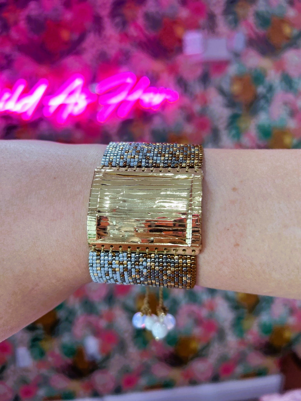 Martha Duran Gold Lace Bracelet